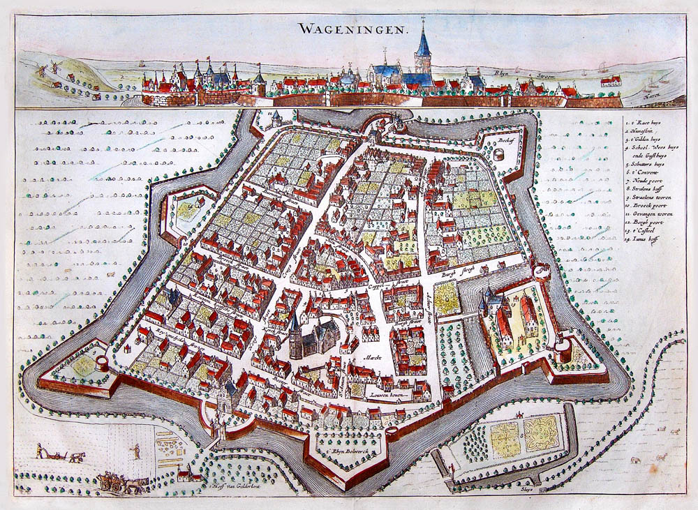 Wageningen 1654 Geelkercken